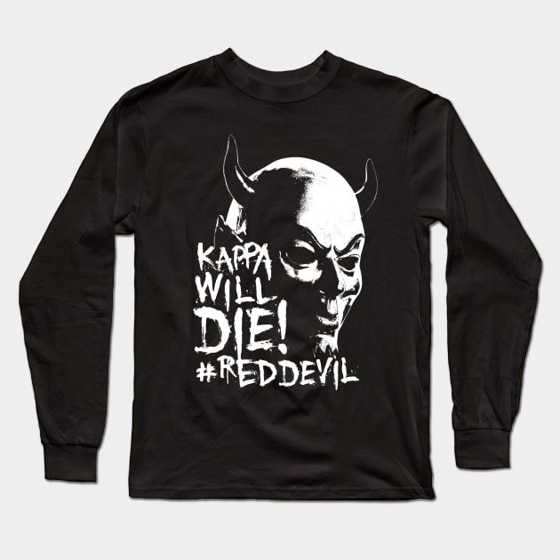 Red Devil Long Sleeve T-Shirt by wloem